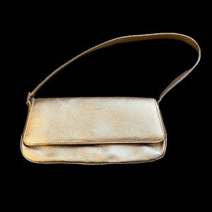 Liz Claiborne Vintage Gold Purse